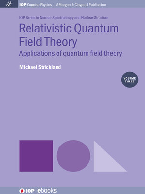 cover image of Relativistic Quantum Field Theory, Volume 3 